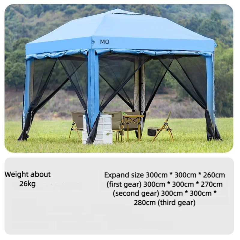 10x10 ft Pop Up Canopy Tent with 4 Sidewalls | Outdoor Instant Gazebo Event Shelter with Air Vent Top